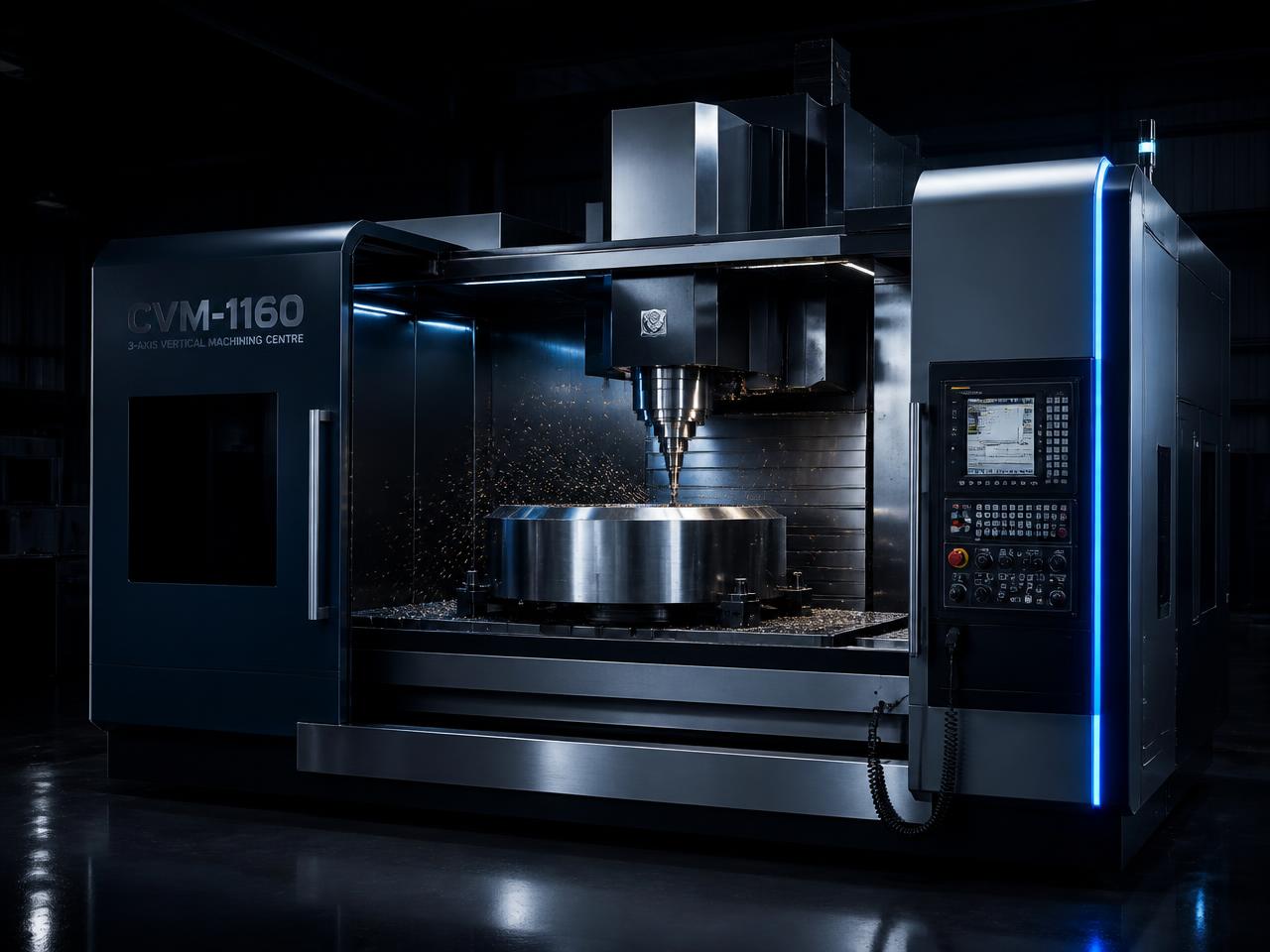 CVM-1160 3-Axis Heavy-Duty VMC
