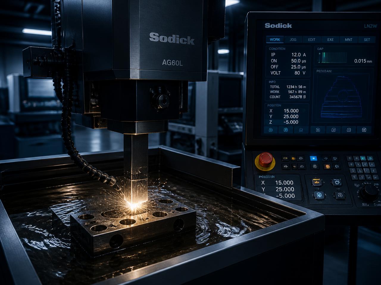 EDM Die-Sinking Spark Machine